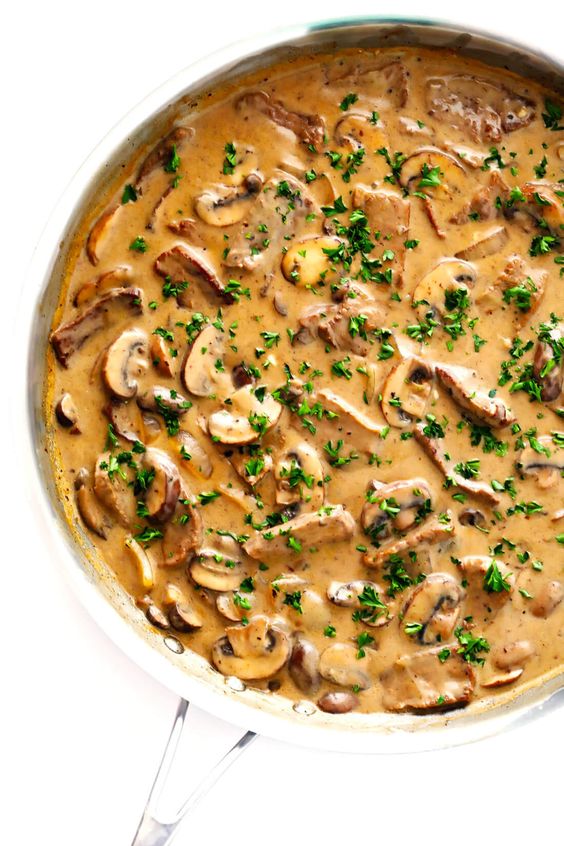 Beef Stroganoff