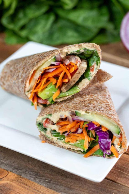 Veggie Humus Wrap