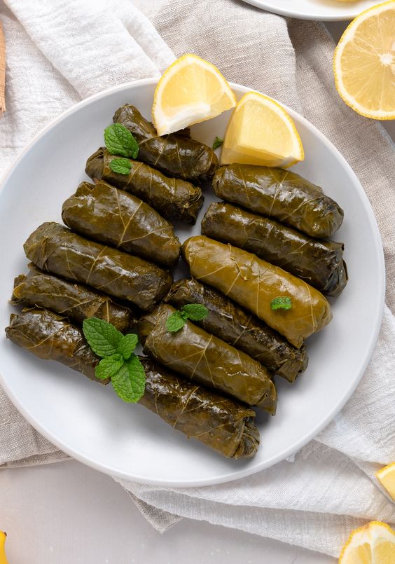 ورق عنب (بالزيت)