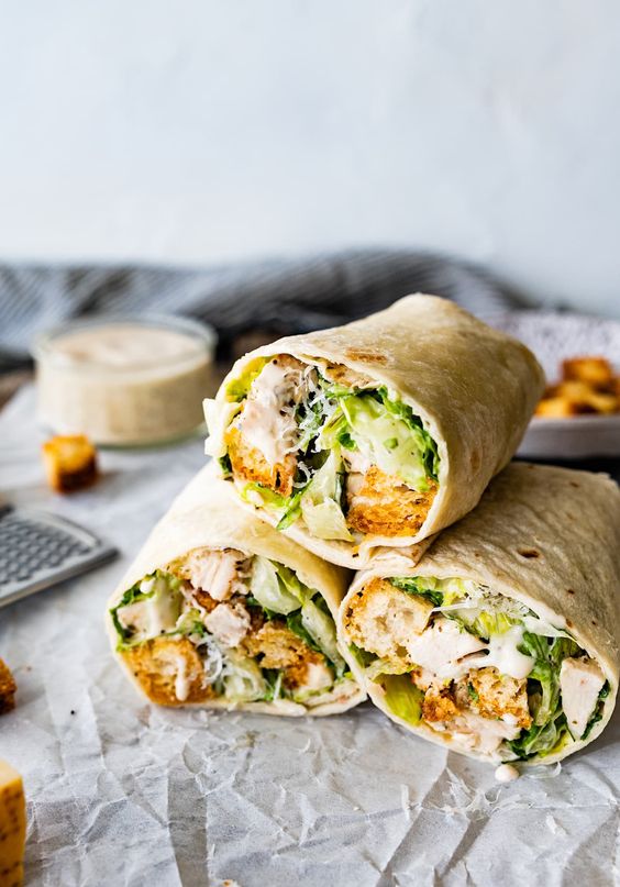 Chicken Caeser Wrap